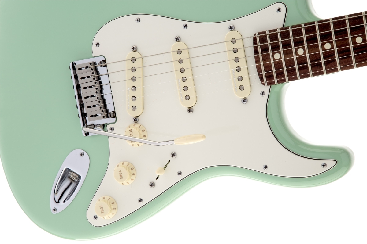 Fender Jeff Beck Stratocaster Rosewood Fingerboard Surf Green