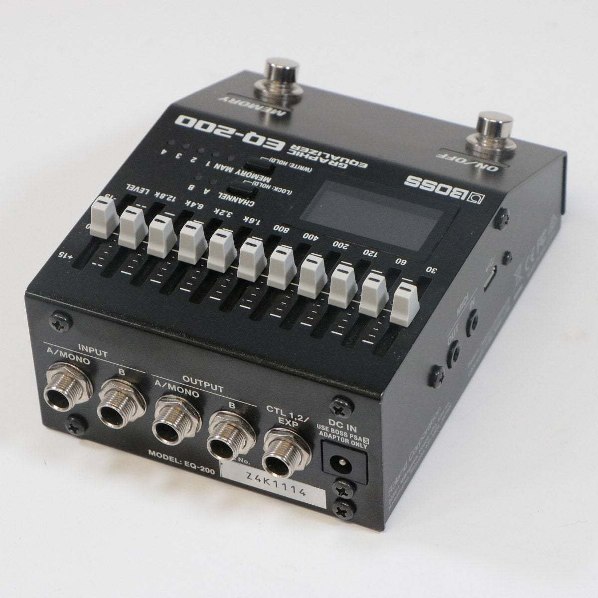 BOSS EQ-200 Graphic Equalizer イコライザー ボス エフェクター