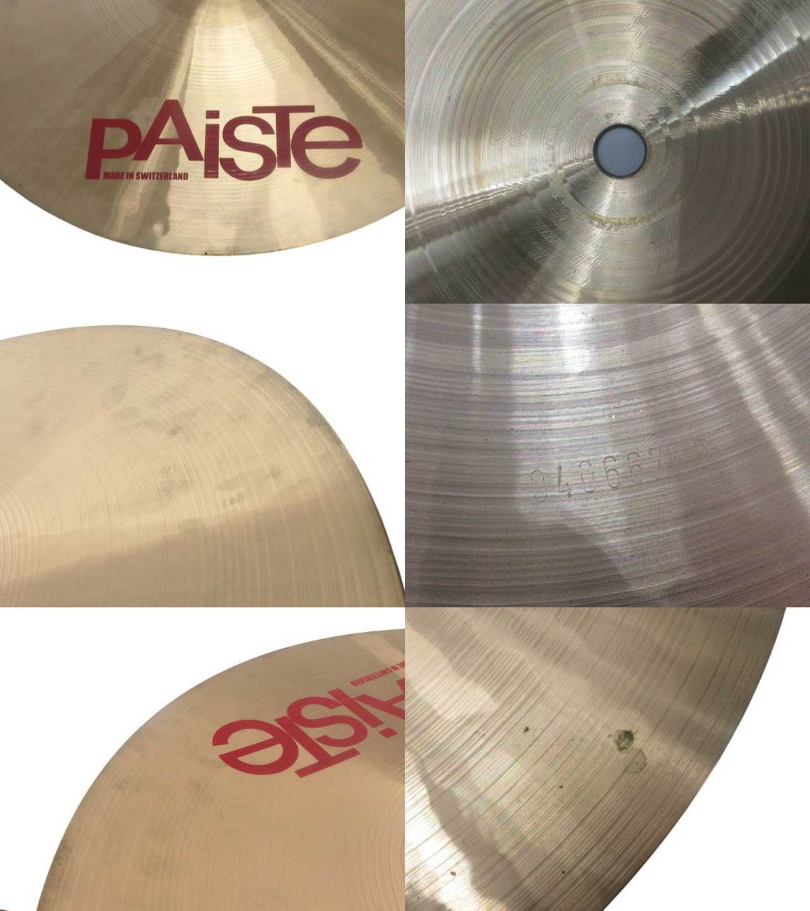 Paiste 2002クラッシュ18 Crash 現状品 Paiste 18