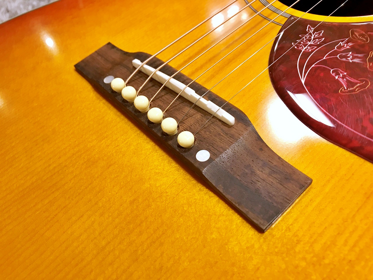 Epiphone Inspired By Gibson Masterbilt Hummingbird Aged Cherry Sunburst Gloss 中古美品 年製 中古 送料無料 楽器検索デジマート