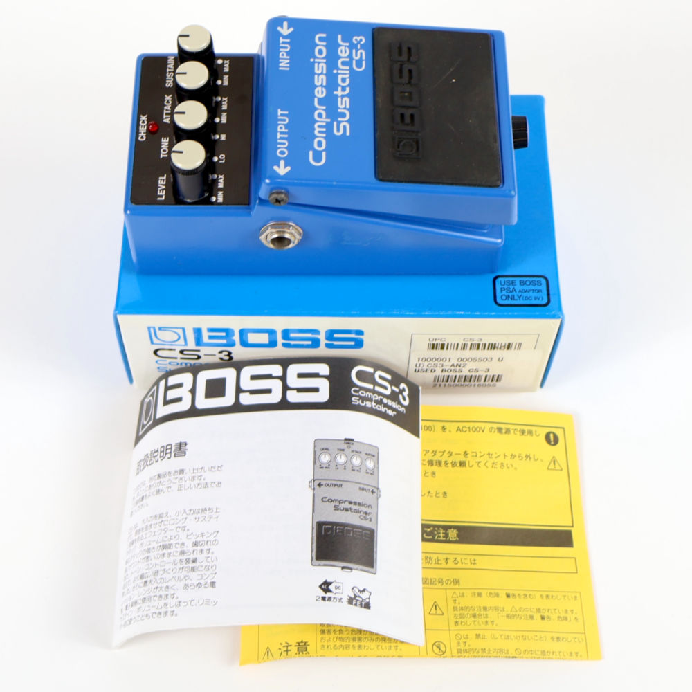 BOSS 【中古】コンプレッサー エフェクター BOSS CS-3 Compression