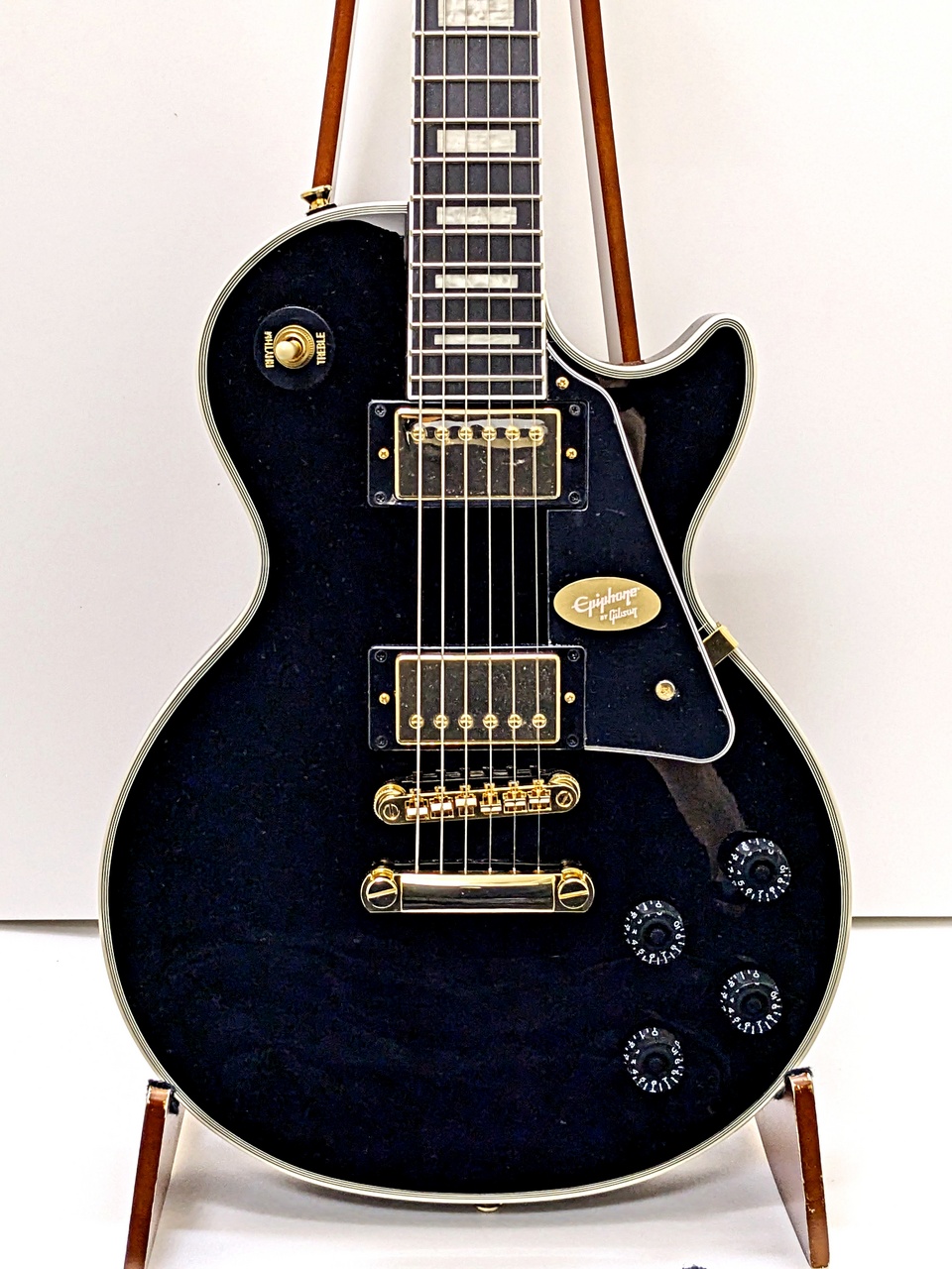 Epiphone Les Paul Custom / Ebony（新品/送料無料）【楽器検索デジマート】