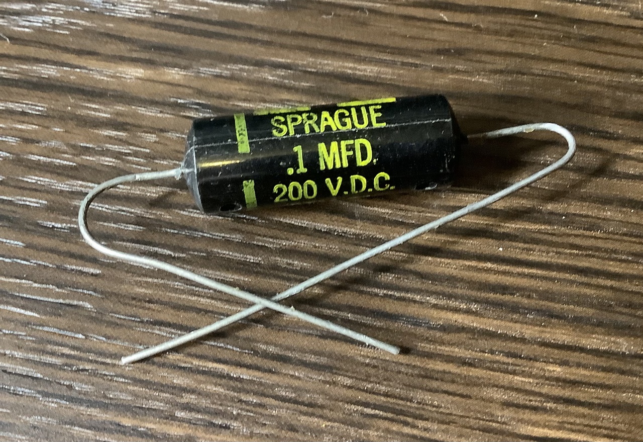 Vintage Sprague Black Beauty ビンテージ Sprague Black Beauty .1