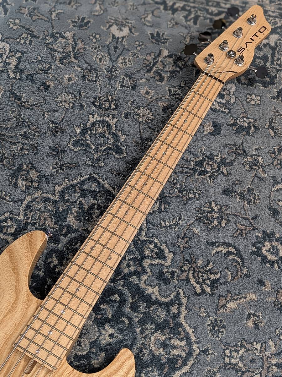 ベース SAITO GUITARS S-521B 即納可能】SAITO GUITARS(サイトウギターズ) S-521B MMS 2S (NAT) 札幌