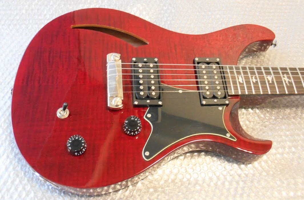 ☆Paul Reed Smith☆PRS SE CUSTOM 22 SEMI-HOLLOW RED SPARKLE 美品