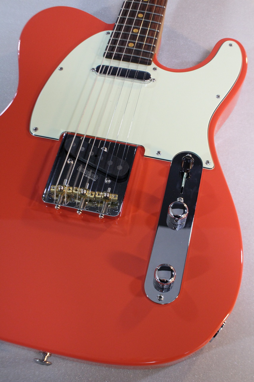 テレキャスター 赤 ラッカー塗装 テレキャスター 赤 ラッカー塗装 ドルフィンギターズ アコースティック