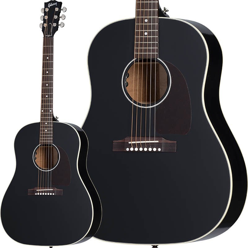 Gibson J-45 Standard (Ebony Gloss) 【Gibsonボディバッグプレゼント