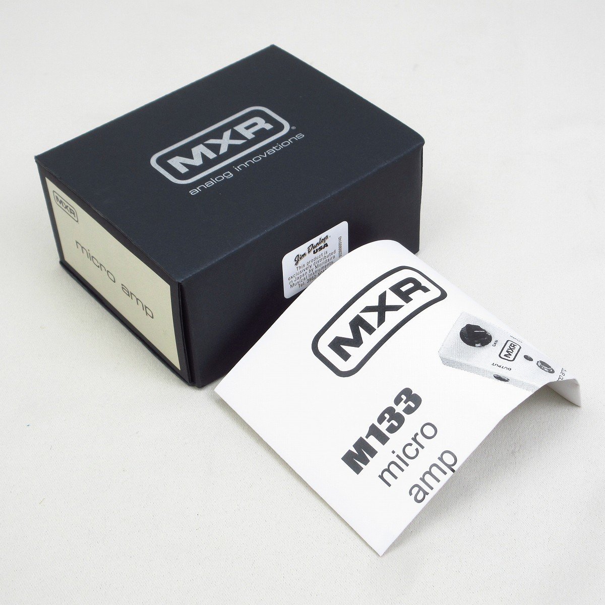 MXR M133 Microamp プリアンプ ブースター バッファー 定番】MXR / M133 Microampの特徴と使い方などをレビュー