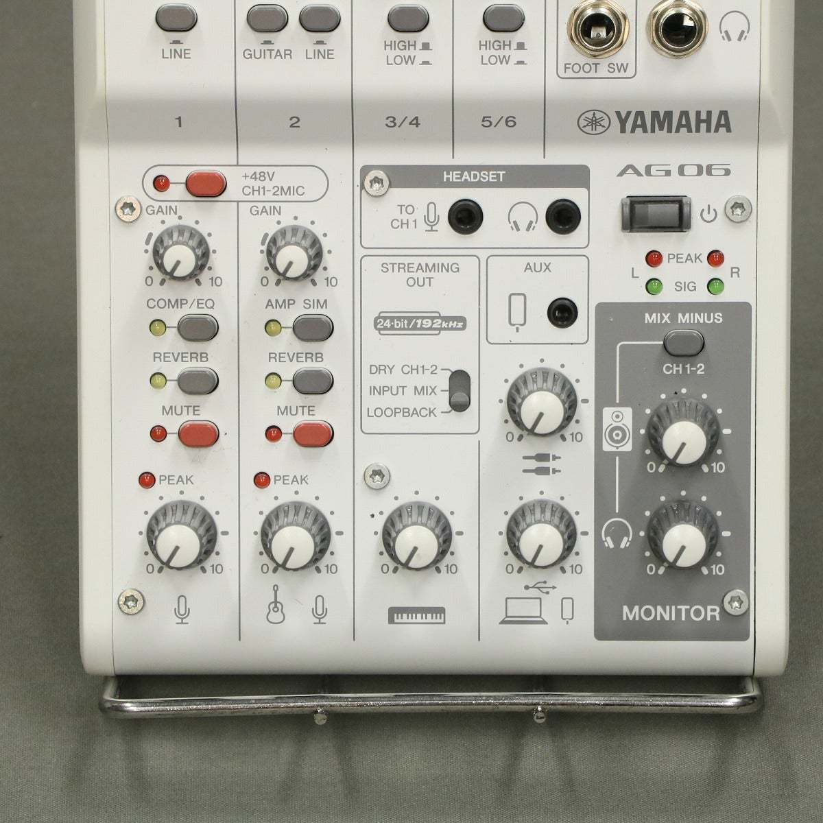 YAMAHA AG06MK2 W 【御茶ノ水本店】（中古）【楽器検索デジマート】