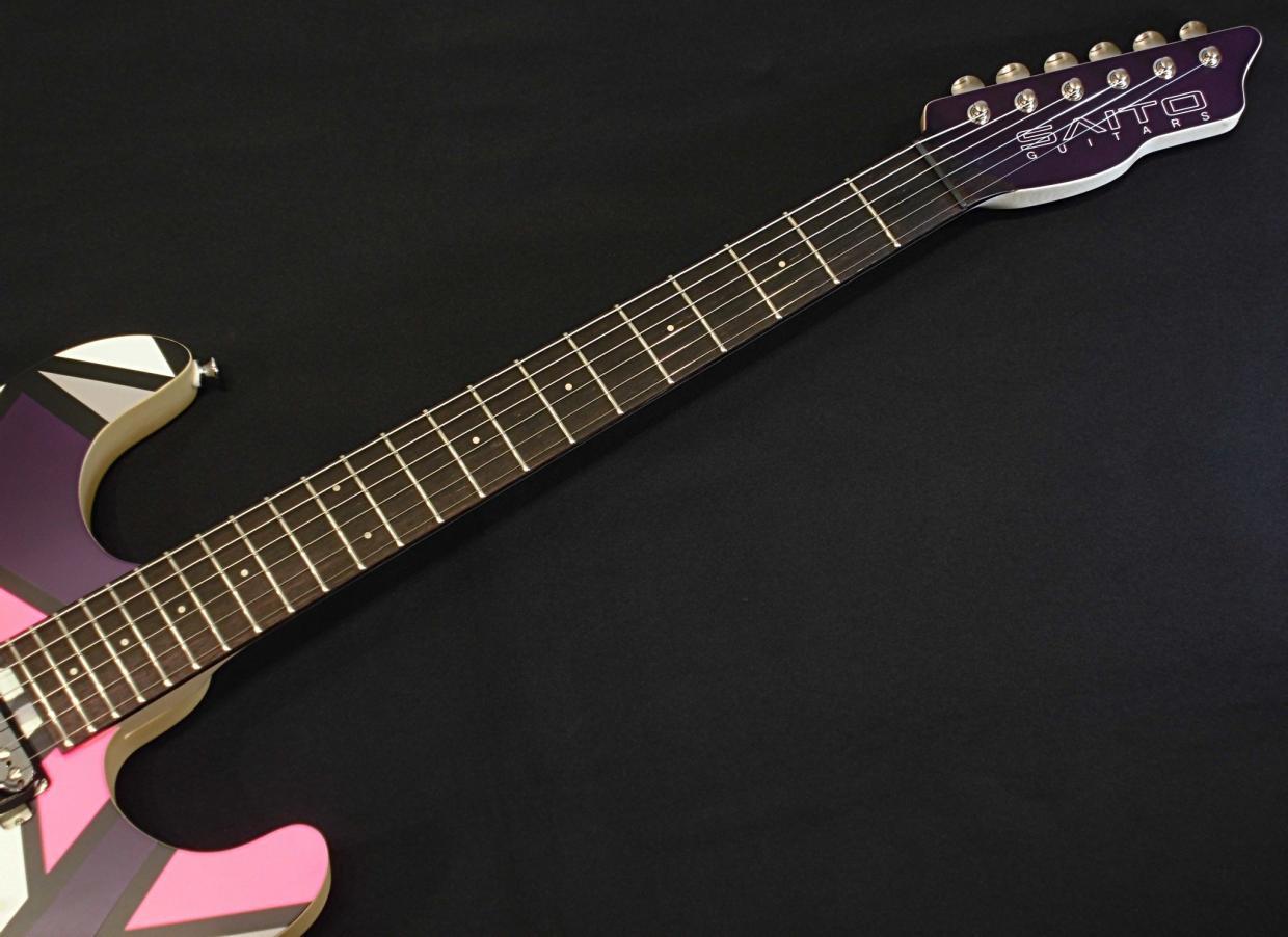 SAITO GUITARS S-622 MRB 2H BLOCK PARTY 4/8 【3.00kg