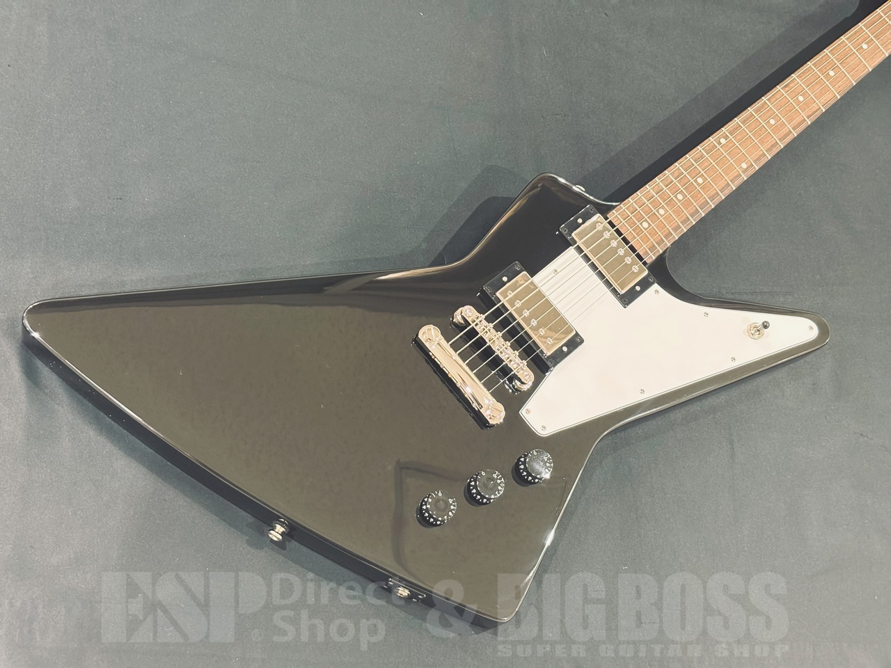 Epiphone Explorer Ebony（新品/送料無料）【楽器検索デジマート】