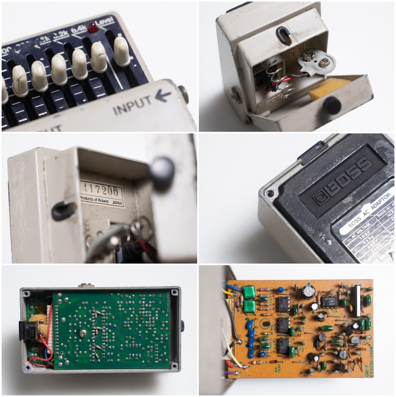 BOSS GE-7 Equalizer Made In Japan【GIB横浜エフェクター館】（中古