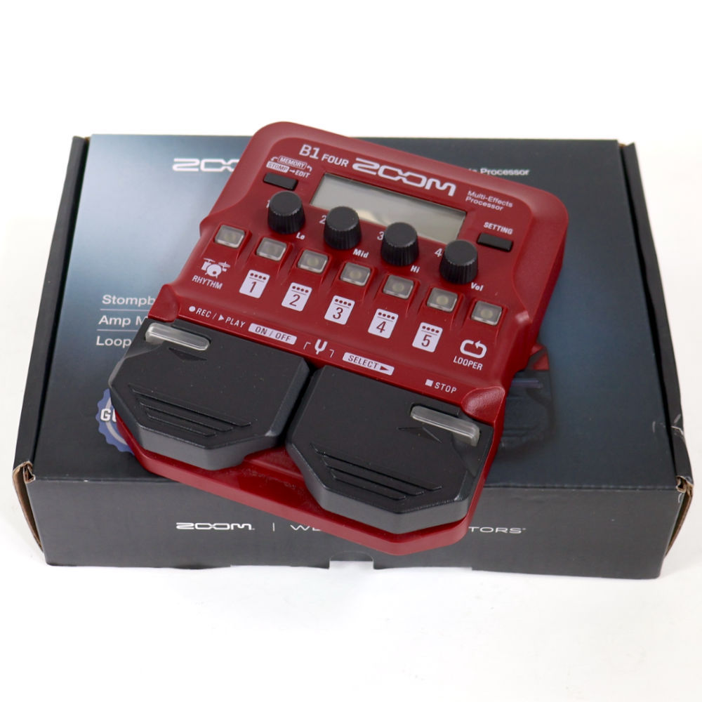 ZOOM 【中古】 ベースマルチエフェクター ZOOM B1 FOUR（中古