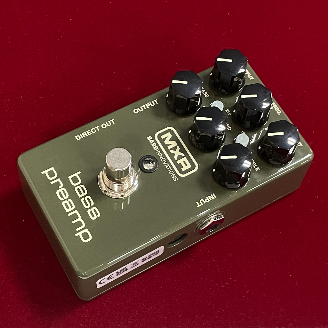 売り切れ MXR M81 Bass Preamp ベースプリアンプ - 楽器・機材