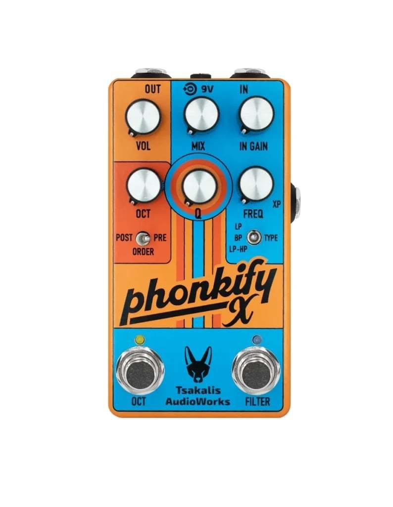 TSAKALIS AUDIO WORKS Phonkify X Octave/Wah/Envelope タスカリス