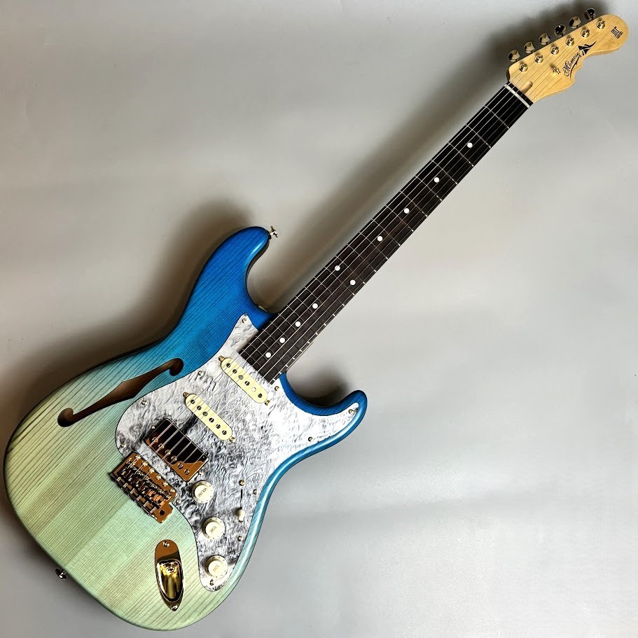 momose MC-HOLLOW AKAMATSU/G BL/GR-GRD S/N:22076（新品/送料無料