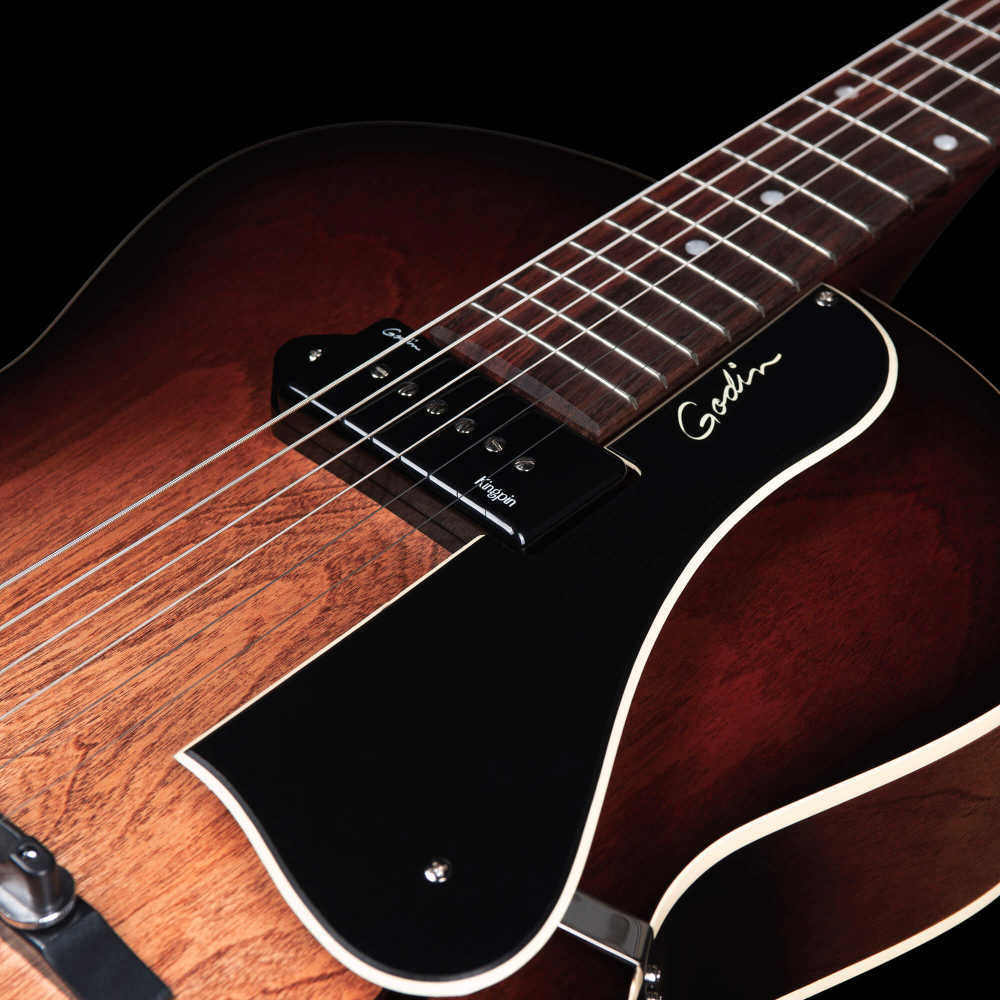 Godin Godin ゴダン 5th Avenue Kingpin P90 Vintage Burst エレキ