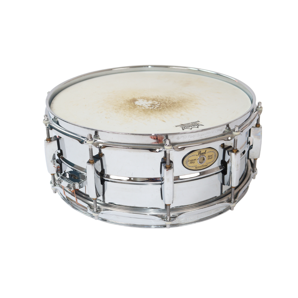 Pearl パール SensiTone スチールスネア 14x5.5（中古） Pearl 【中古】 スネアドラム パール Pearl SensiTone Steel