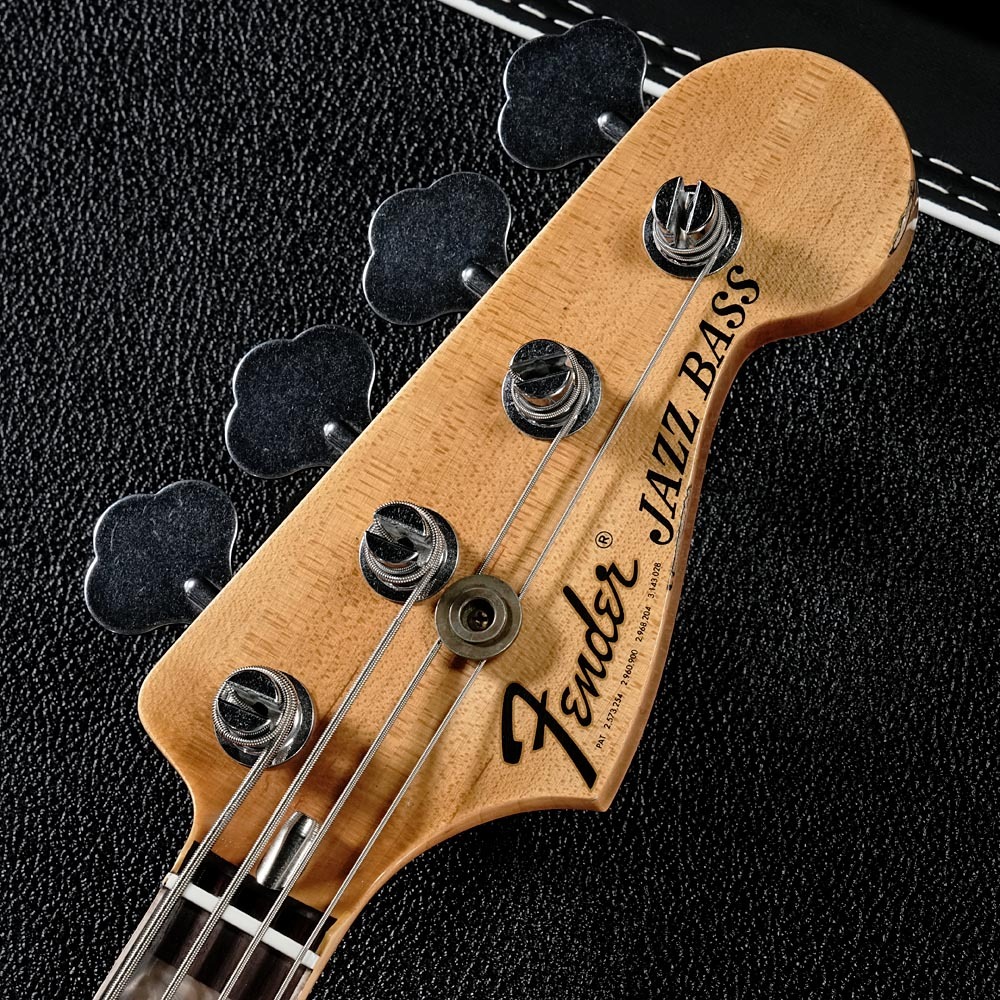 Fender Custom Shop 1975 Jazz Bass Relic Aged Natural(重量:4.38kg