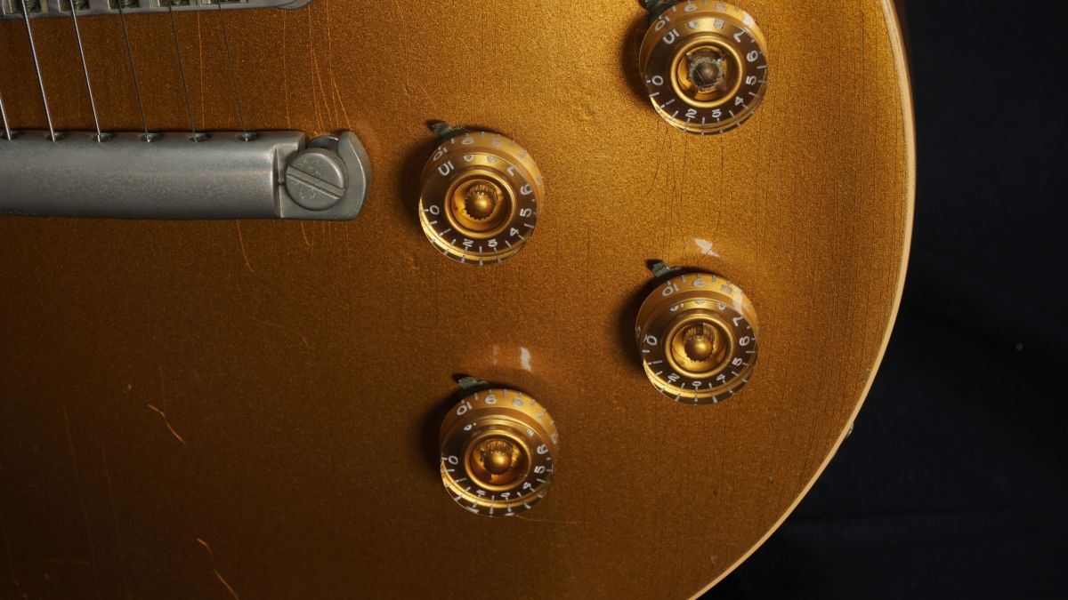 Gibson Les Paul Standard Gold Top 30th Anniversary -1982