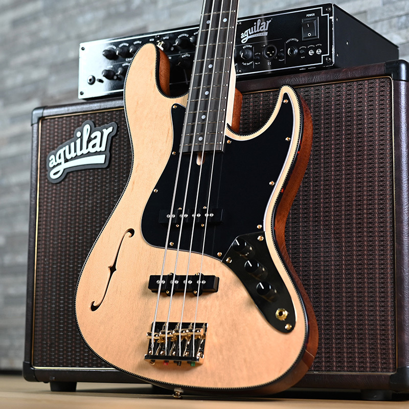 Bacchus Global Series ナチュラルウッドジャスペースタイプ Bacchus Japan Tune-up Series WL4-JAZZ NA (ナチュラル) セミホロウ