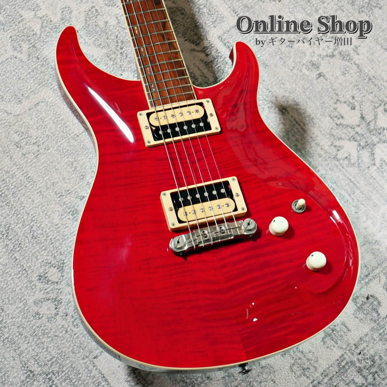 Red String Tribute(中古品) Giffin Guitars 【試奏動画】2003 Standard 6 String Cherry Red Gloss