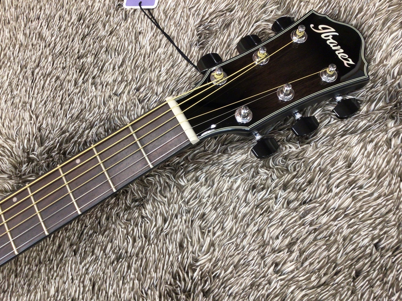 Ibanez AEWC400-TKS( Transparent Black Sunburst High Gloss