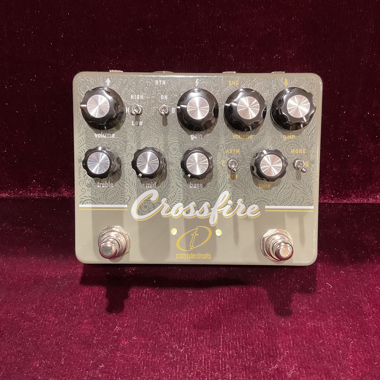 【crazy tube circuits】Crossfire ※保証期間内 Crazy Tube Circuits Crossfire（中古）【楽器検索デジマート】