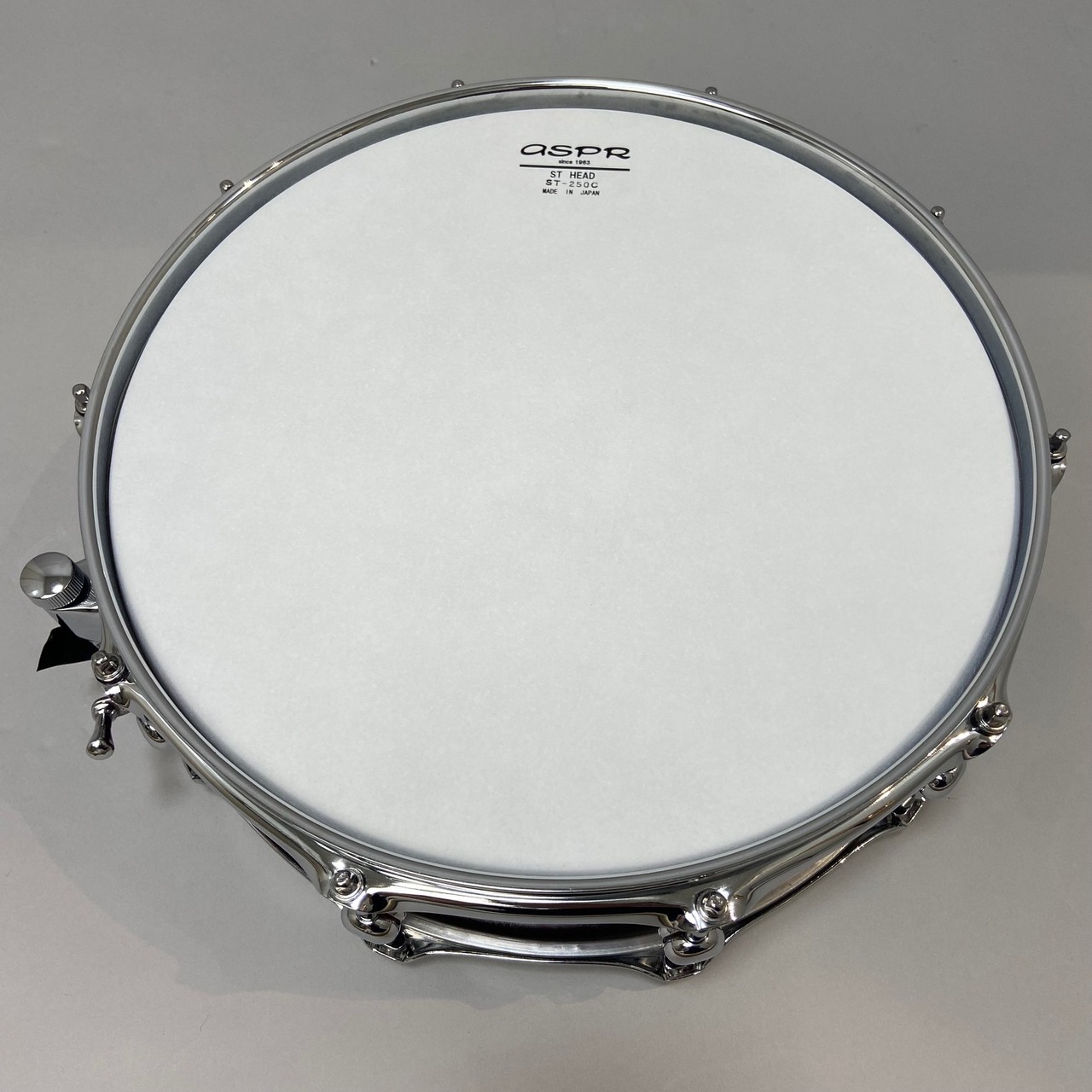 新作爆買い送料無料】ICD(inami custom drum) 12×3 バーチ 8ply YAMAHA グルーヴウェッジ(激レア黒)　asprヘッド付き スネア