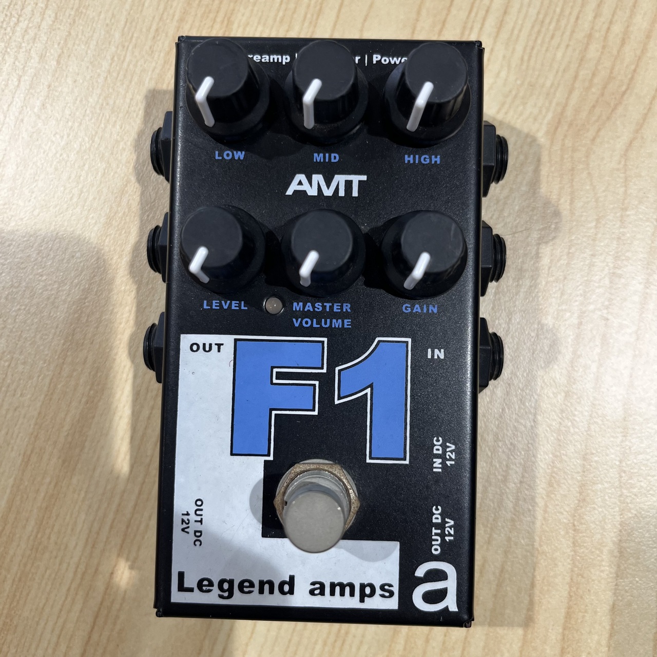 AMT electronics F1 プリアンプ ツインリバーブ ギター
