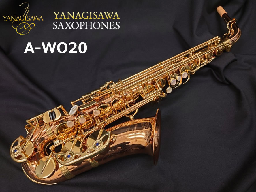 「rokusanです」アルトサックスSAVALEY 新製品】『Yanagisawa A-WO30BSB』ZEN-ON創立90周年記念限定