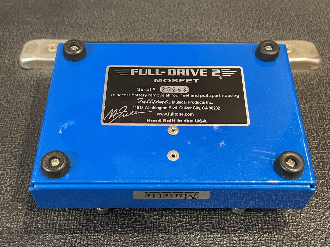 Full-Drive 2 MOSFET ギターエフェクター Fulltone Full-Drive 2 Mosfet/Over Drive and Boos – Action