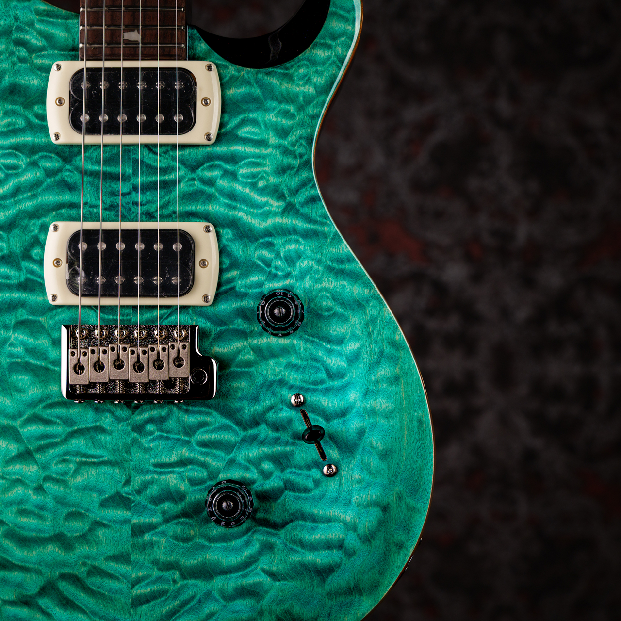 Paul Reed Smith(PRS) SE Custom 24 Quilt Sapphire 【現物画像