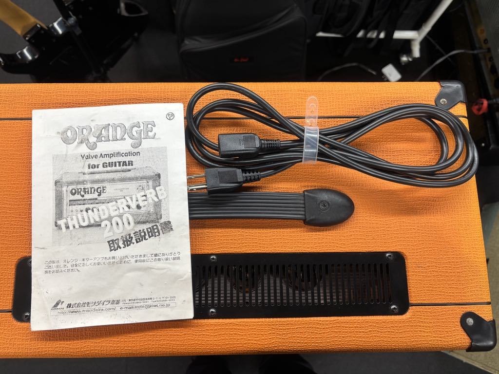 ORANGE Thunderverb 200(中古)【楽器検索デジマート】 ORANGE Thunderverb 200(中古)【楽器検索デジマート】