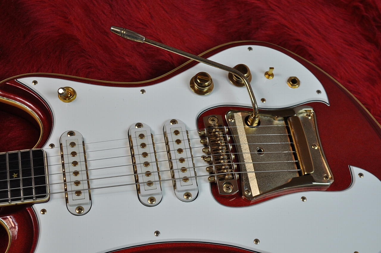 Guyatone SHARP FIVE LG-1200 METALLIC RED（ビンテージ）【楽器検索