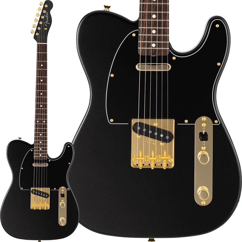 Fender Telecaster ブラックになります。 エレキギター】テレキャスだってオールブラック！フェンダージャパン