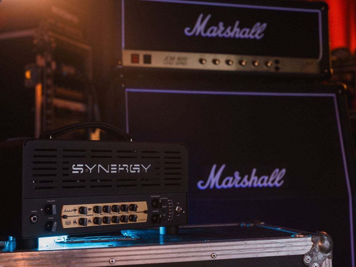 SYNERGY AMPS MARSHALL JCM 800 DUAL CHANNEL THREE-TUBE SYNERGY