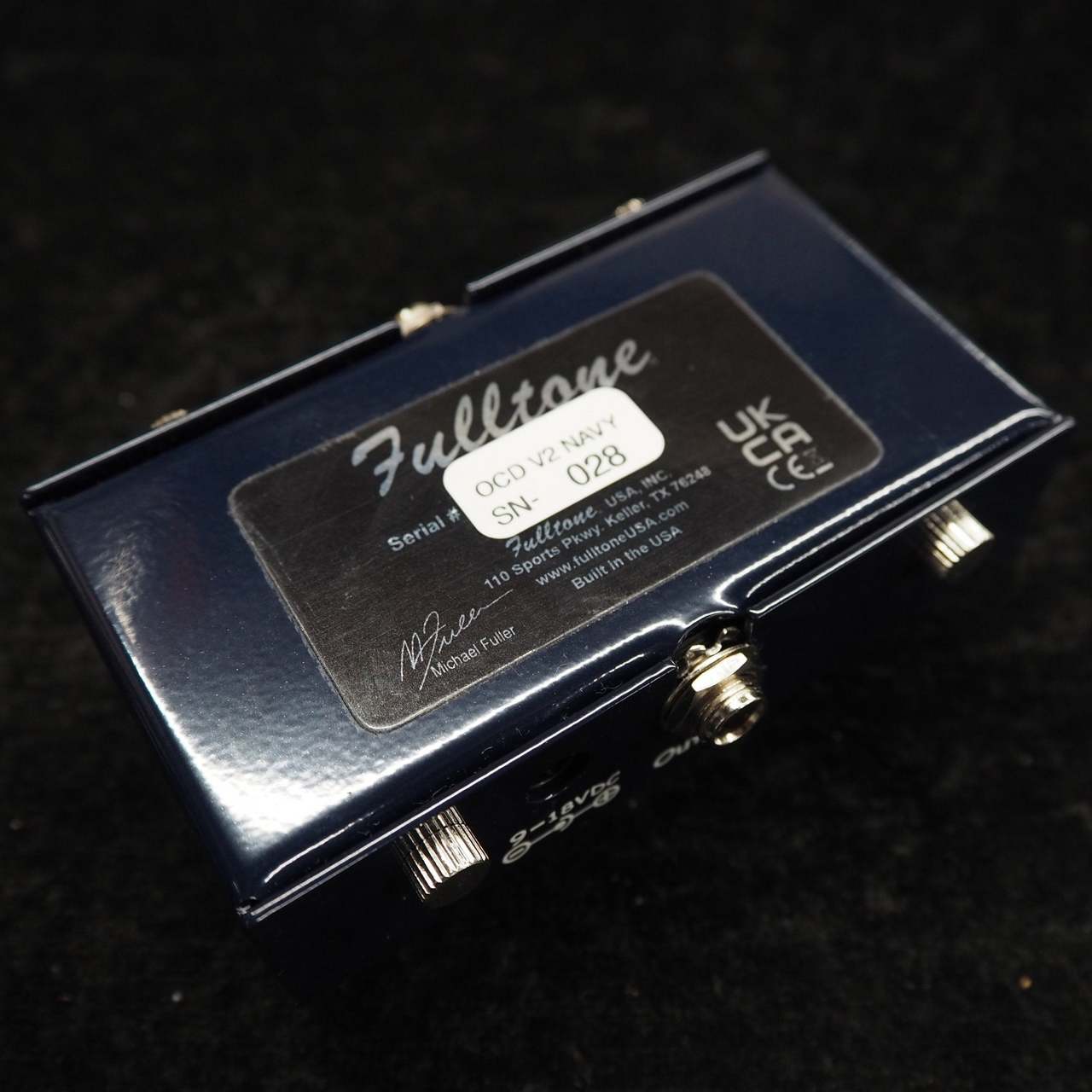 ほぼ未使用　動作確認済　Fulltone OCD V2 青色LED 箱あり Fulltone OCD V2 Navy（中古）【楽器検索デジマート】
