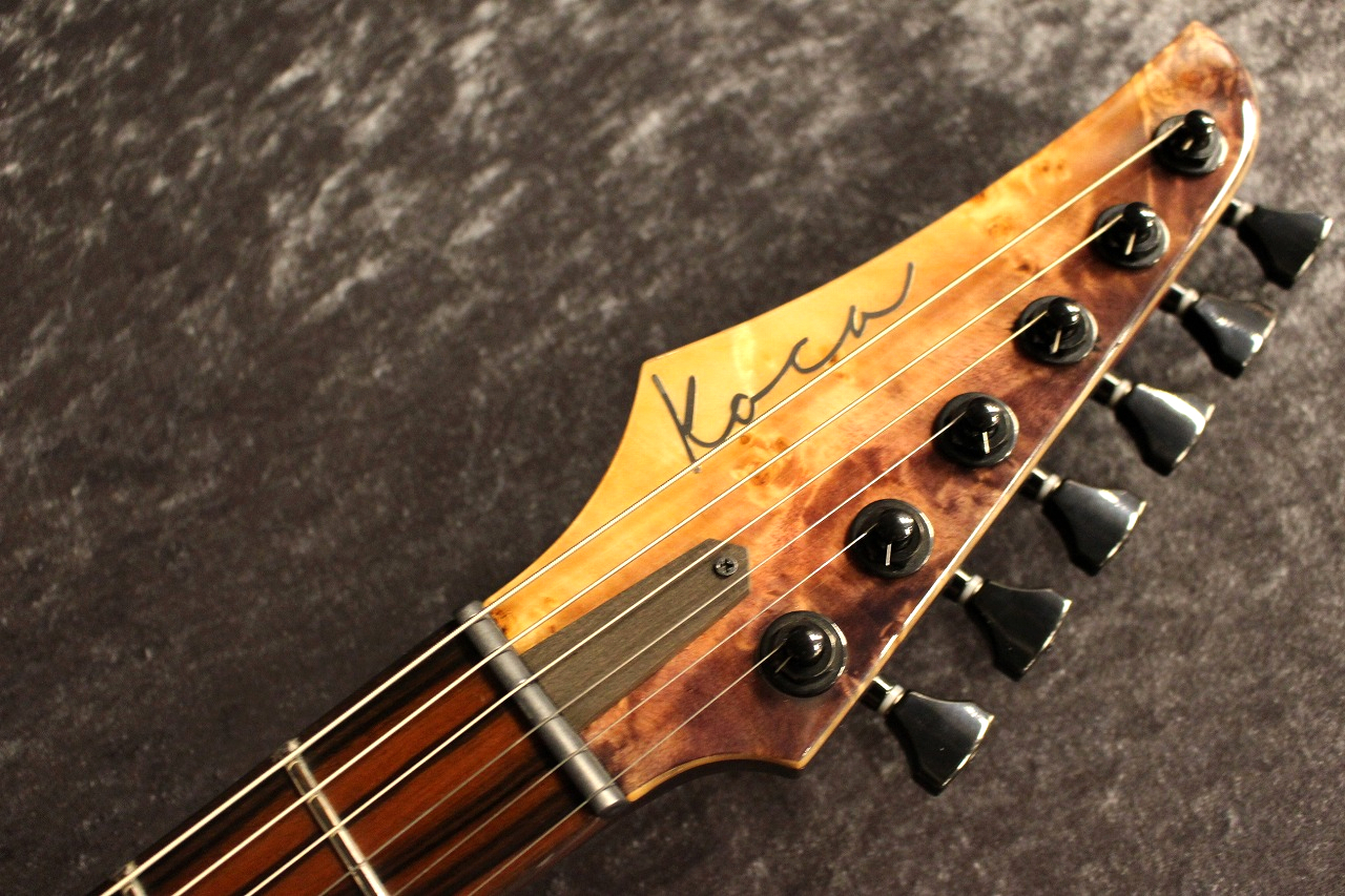 完売 Guitars Koca お気軽にお問い合わせ下さい Custom Neck 名古屋店 Purpleheart Wenge Body Ash Swamp Burl Poplar Top Carved 6string Light Order ギター Www Amf46 Fr