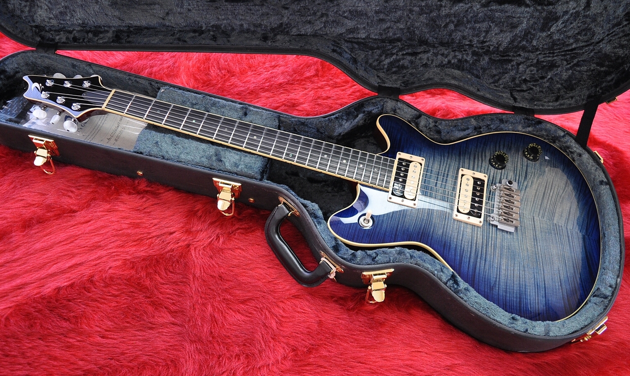T's Guitars Arc-STD/VS100N Flame Top WhaleBlueBurst（中古）【楽器