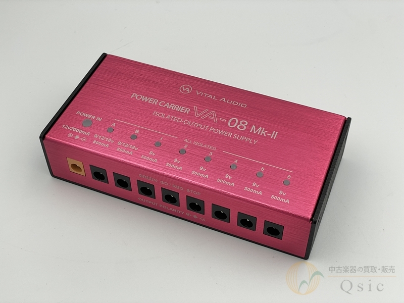 ギター vital audio va-08mk2 Vital Audio POWER CARRIER VA-08 Mk-II《パワーサプライ》【Web