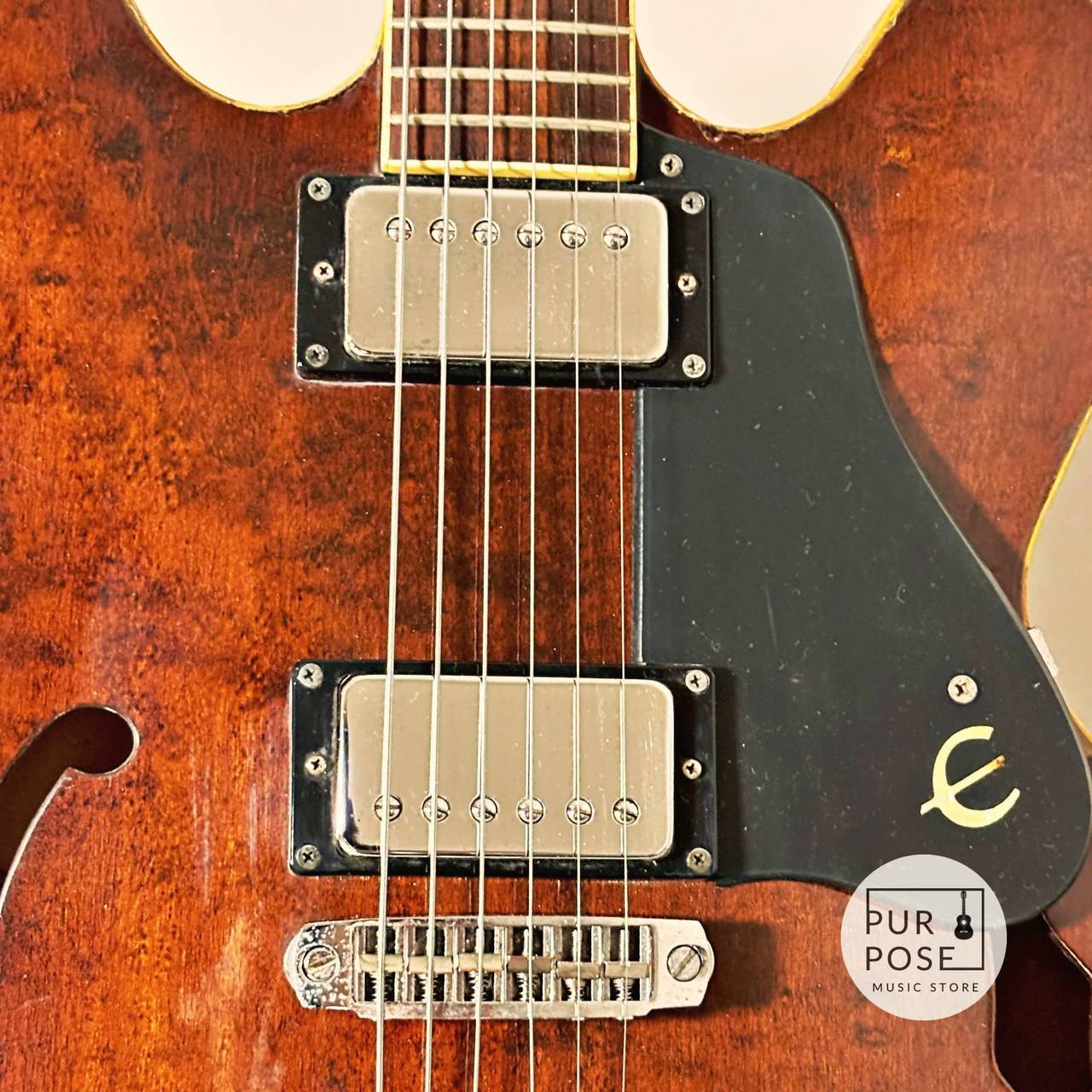 Epiphone Riviera 1978年製 ブルーラベル期 ウォルナット