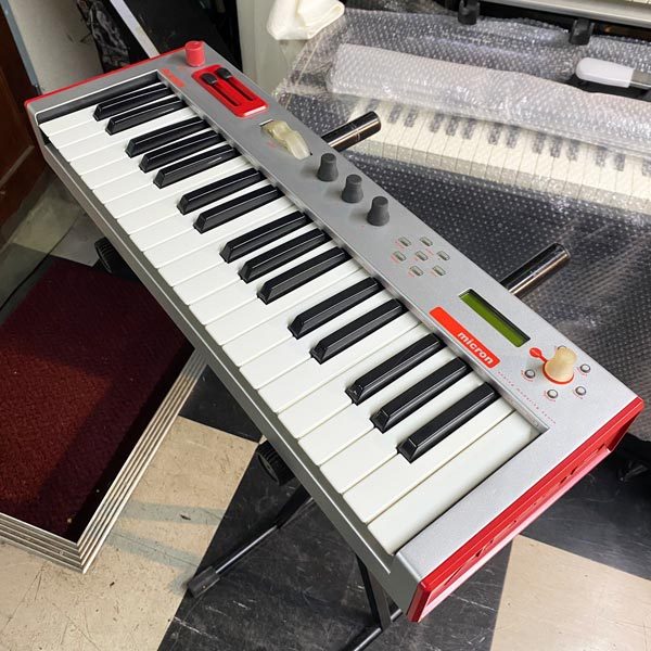 【希少】アナログシンセ　ALESIS MICRON 音出しジャンク 希少】アナログシンセ ALESIS MICRON 音出しジャンク 希少