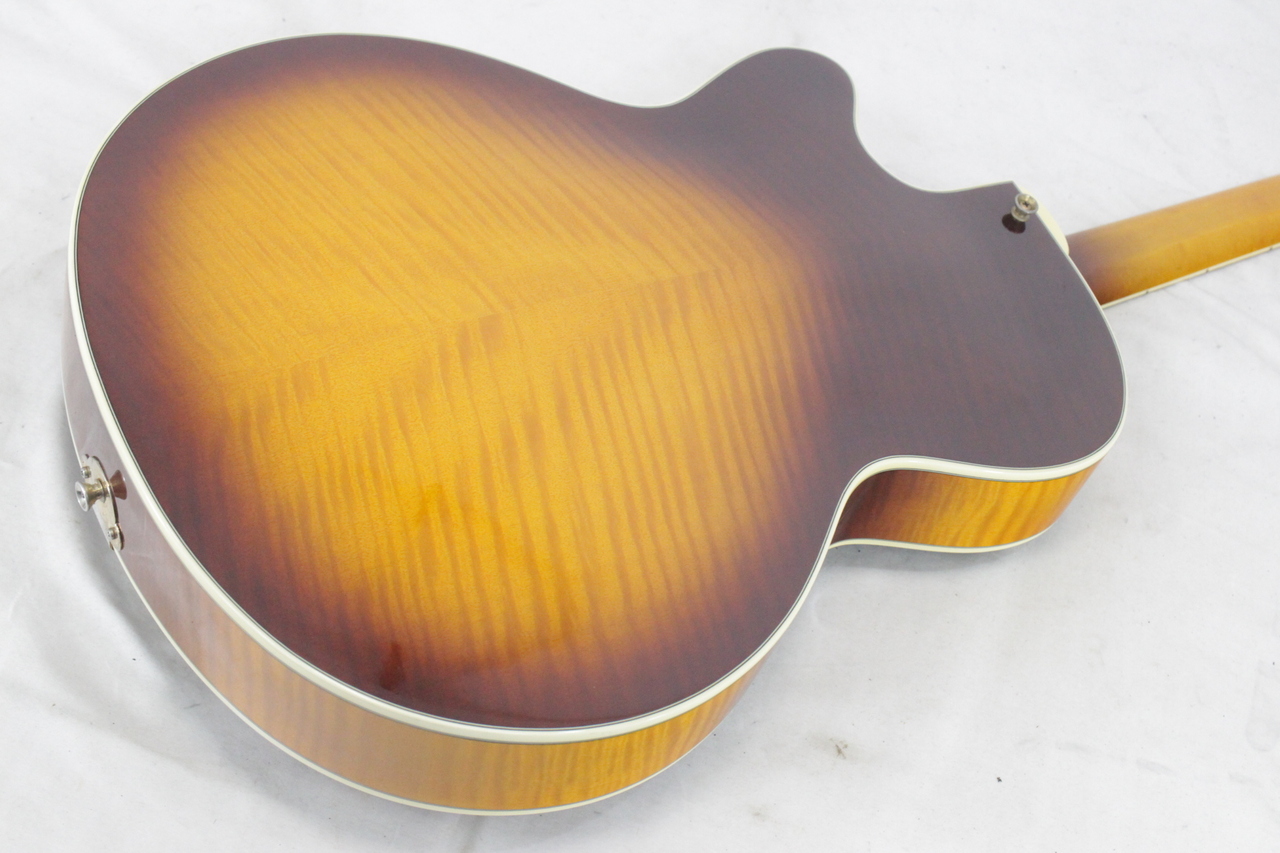 Epiphone emperor フルアコースティックギター ブラウン　希少 中古/試奏動画あり】Epiphone Emperor Blue label フルアコ 日本製