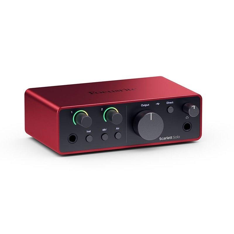 Focusrite Scarlett Solo gen4 + OYAIDE製高品質USBケーブルセット