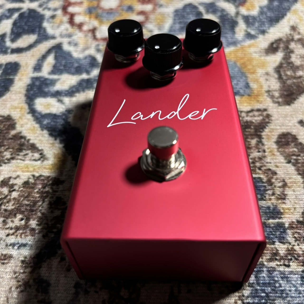 Lander ギターエフェクター 赤 VirtuesのLanderを買いました｜瀬田コルネ