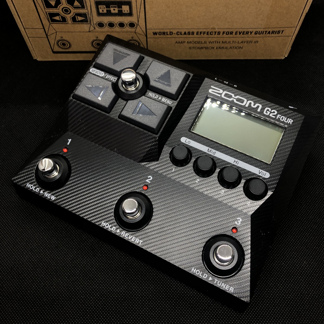 【美品】ZOOM G2 four ZOOM ( ズーム ) G2 FOUR ギター用マルチエフェクター 送料無料