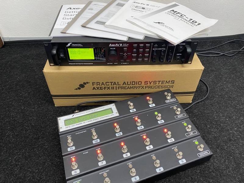 FRACTAL AUDIO SYSTEMS Axe-Fx II XL+ / MFC-101 Mk.III（中古/送料無料）【楽器検索デジマート】