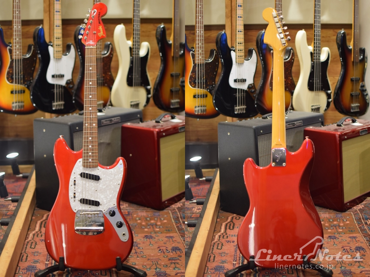 Fender Japan 2010-2012 MG69/MH Mustang (Candy Apple Red)（中古