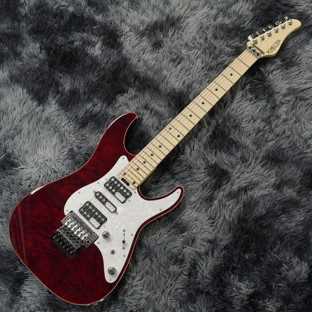 SCHECTER JAPAN SD-2-24-AL RED (See-thru Red) / Maple【2025年製